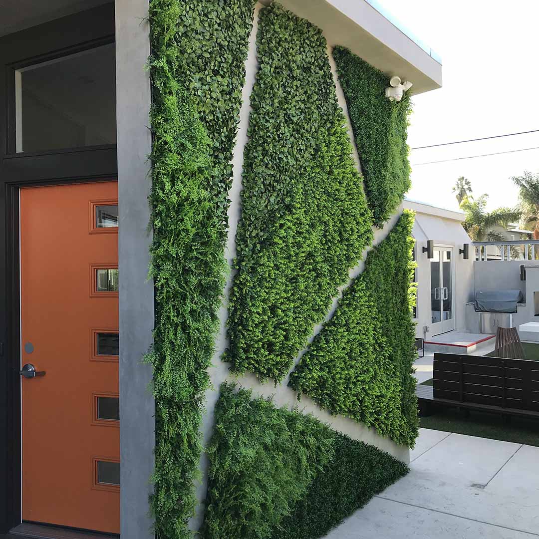 green building architecture - living wall
