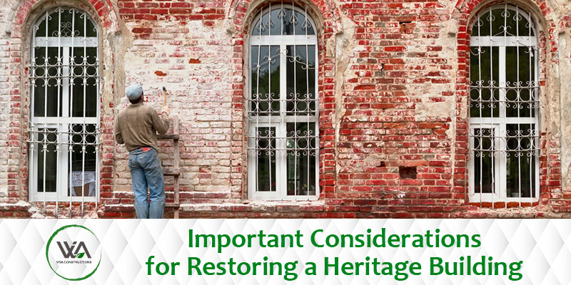 Important Considerations for Restoring a Heritage Building